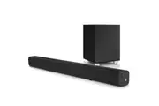 Pure Acoustics SBW-175 2.1ch Bluetooth Sound-bar w Wireless Subwoofer FM Radio