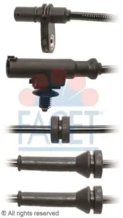 ABS Wheel Speed Sensor-S, GAS, FWD, Natural Facet 21.0227 fits 2009 Nissan Cube (for: Nissan)