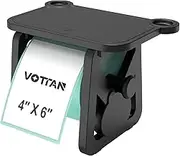 VOTTAN 3 in 1 Desktop Label Holder 8.3x6x6.7inch for Thermal Printer & Rolls Labels and Fanfold Labels
