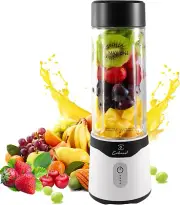 18Oz Portable Blender with 6 Blades for Protein & Shakes, USB Rechargeable Juice