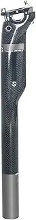 3K Carbon Seatpost Bike Seat Post 27.2MM/30.8MM/31.6MM Bicycle Seat Post Glossy/Matte Seat Tube Superlight Mountain Road Bike Seat Post Cycling Parts Length 350MM/400MM,Glossy,30.8 * 350MM