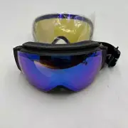 SMITH Optics I/O MAG S Women's Snow Winter Goggles, Black, ChromaPop Rose Flash