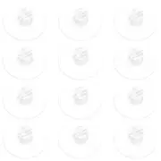 12 Pcs Suction Cups Cable Organizer Window Fixing Wire That Can Hold Wires Clip
