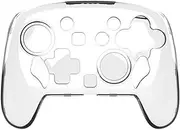 Clear Pc Protective Case for Switch2 Pro Handle Controller, Skin Protective Case for Switch 2pro Game Consoles Handle, Crystal Clear Protector Cover for Switch 2 Accessories, Anti-Slip Comfort Grip