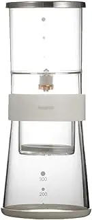 Creative Cold Brew Coffee Maker, 300ML/10.1OZ Dripper Iced Coffee Brewer, Iced Coffee Maker with Stainless Steel Filter