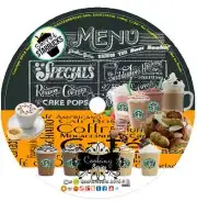 Starbucks Cafe Secret Recipes Cook book & More cd drinks baking coffee dessert