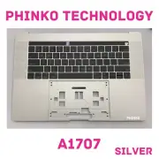 Palmrest Keyboard Top Case Apple MacBook Pro Retina 15" A1707 2016 2017 SILVER