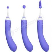 Lovense Hyphy Dual-End High-Frequency Vibrator With Attachments