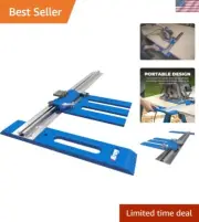 Kreg Rip-Cut Aluminum Saw Guide with Reversible Edge for Precision Cuts