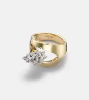 [Yeprem] Yeprem Golden Strada 18kt gold ring with diamonds L 1/2 gold