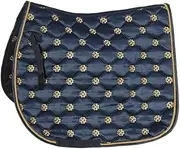 Rhinegold Lucky Clover Satin Saddle Pad
