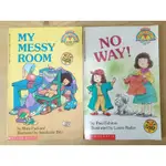 MY FIRST HELLO READER系列 MY MESSY ROOM/ NO WAY  進口二手英文童書/繪本