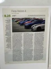 Forza Horizon 4 Video Game Review magazine article print ephemera