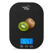 Smart Weigh Small Food Scales for Kitchen - Black
