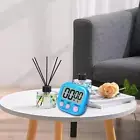 New Digital Clock Countdown Timer Magnetic Stick Cook Alarm Sport ~ LCD E3Y9