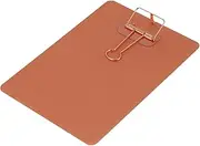 HOODANCOS Stylish Stainless Steel Note Board Clip Board Folder A5 Paper Holder for Teachers Students