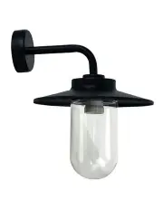[Oriel Lighting] Anzio Outdoor Wall Light in Black