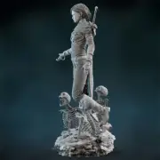 Harrow the Ninth 3D Print Figure Model Kit Unpainted Unassembled GK 1/8 24cm