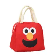 3 Pcs Cartoon Canvas Lunch Bags Portable Insulated Thermal Cooler Bento Lunch Box Tote Picnic Storage Bag Pouch Drop Shipping