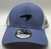 McLaren F1 Official 9FIFTY Team Baseball Cap Hat Snapback Blue Adjustable