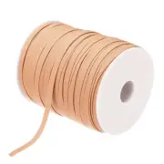 1/4 Inch Double Fold Bias Tape Continuous Bulk Bias Tape Light Orange 100 Yards