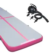 [Bargains Online] Inflatable Air Track Mat with Pump Tumbling Gymnas