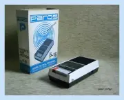 paros P-16 NIB CASSETTE TAPE PLAYER RECORDER AC/BATTERY Made in Japan Vintage