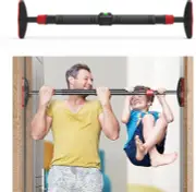 Pull up Bar for Home Gym Training Upper Body Workout, Chin up Bar with Adjustabl