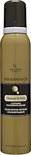Lot of 3 HAIR CHEMIST MACADAMIA OIL CLEANSE 'N STYLE CONDITIONING MOUSSE 190ml/each