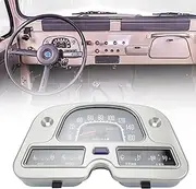 Brilluxa 12V Meter Gauge Cluster, 83100 60180 Automotive Replacement Instrument Panel Gauges Speedometer Gauge Instrument Panel Assembly Replacement for 40 Series