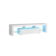 Tv Cabinet Led Rgb Gloss White 180Cm