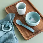 Silicone First Meal Set VARIOUS COLOURS