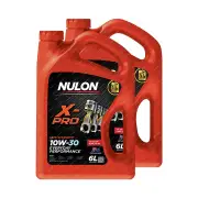 2 x Nulon X-PRO 10W-30 Everyday Performance Engine Oil 6L XPR10W30 Ref HT10W30
