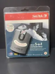 NEW SanDisk ImageMate USB 2.0 5-in-1 Card Reader/Writer SDDR-99-A15 New In Box