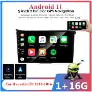 For 2012-2016 Hyundai I30 Carplay Android 11 Stereo Radio GPS Nav Head Unit Wifi