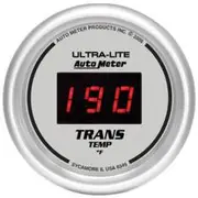 Autometer Ultra Lite Digital Transmission Temp Gauge Electric - 0 - 340 F, 2 1/16 Inch, AU6549