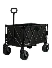 [Lambu] Folding Wagon Trolley in Black