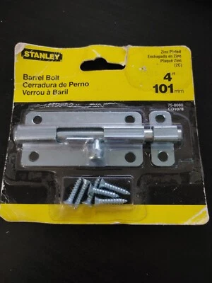 STANLEY 4"(101mm) BARREL BOLT