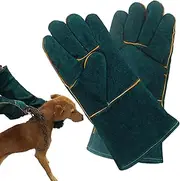 Bite Proof Animal Handling Gloves | Dog Training Gloves,Multipurpose Pet Glove for Grabbing Reptile, Grooming, Trips to Vet, Puncture & Scratch Resistant Handling