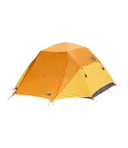 The North Face Stormbreak 3-Person 3-Season Lightweight Hiking Tent - Golden Oak/Pavement