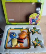 Vintage 2006 Viacom Nick Jr Bakyardigans Decorative Wall Art 3 Piece Set