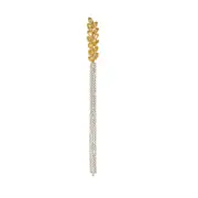 Rhinestone Tassel Brooch For Womens Clothing