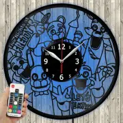 LED Clock Five Nights at Freddy’s LED Light Vinyl Record Wall Clock 2289