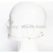Beige Headwear Headset Microphone For Sennheiser G2 G3 G4 Wireless Wearing Hook