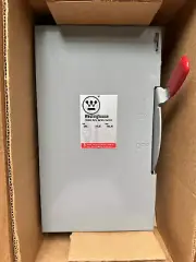 NEW Westinghouse Bryant HUN362 60A 600V 3P Safety Switch Disconnect non fusible