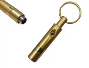 Prestige Import Group - Push Button Retractable Cigar Punch Cutter w/ Key Chain