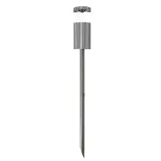 PHARE Garden Spike Light Fixed 12V MR16 Titanium IP65 L535mm Diffuser Anti-Glare