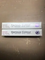 Lot Of 2 SERIOUS SKIN CARE Olivia Serious Colour Varnish Lip Gloss .105 Oz