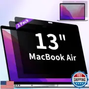 2-Pack Privacy Screen Compatible with MacBook Air 13 Inch (2018, 2019, 2020,