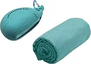 Frediuo Cool Gym Towel Chilly Cooling Sport 11.81inchx31.50inch Neck Wrap Cool Towel for Jogging Camping Swimming Fitness, Blue